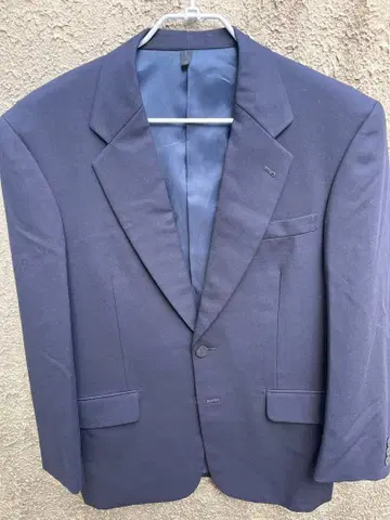 구제 의류 네이비 테일러드 자켓