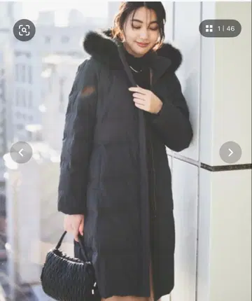 UNTITLED 다운 자켓 블랙 사이즈 3