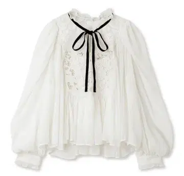 스나이델 snidel 자수 요류우 블라우스