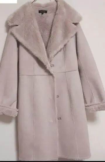 rienda 새상품급 페이크 무스탕 S 코트 롱