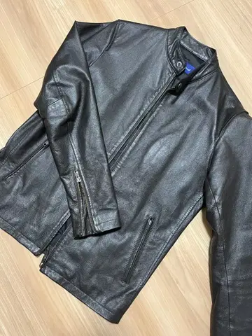 Urban Research 다크 브라운 가죽 자켓 40