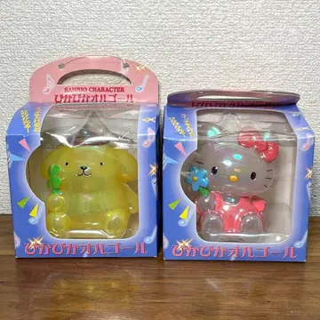 산리오 반짝반짝 오르골 2종 세트 키티, 폼폼푸딩 2000년제