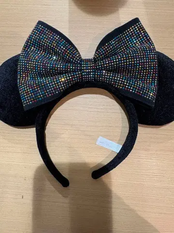 디즈니 미키 귀 머리띠 블랙