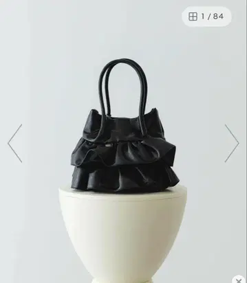 프릴 숄더 핸드백