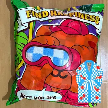 미사용 택 포함 [ Wiggle Wiggle ] 라운지 로브