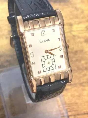 BULOVA 가동품 스퀘어 스위스 스몰 세컨드 배터리 교체 완료 하자품
