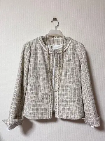 SALE*Dessin 트위드 자켓 세트