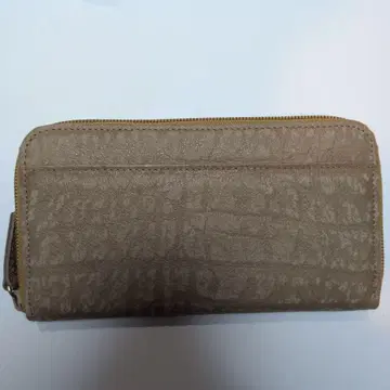 카모시카 라운드 장지갑 베이지 연말 대특가