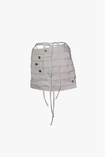 theredthread S layered panel skirt mini