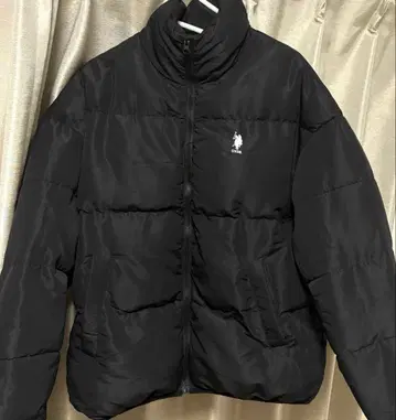 U.S. POLO ASSN. 블랙 다운 자켓