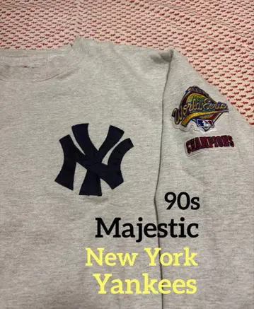 마제스틱 뉴욕 양키스 90s 월드 시리즈 맨투맨