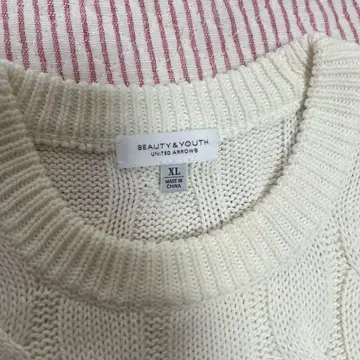 BEAUTY&YOUTH 케이블 니트 스웨터 XL 유나이티드 애로우즈