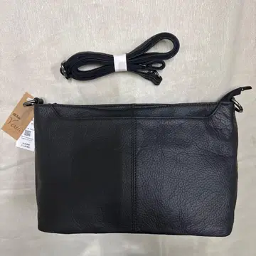 소가죽 블랙 숄더백 택 포함 미사용 새상품