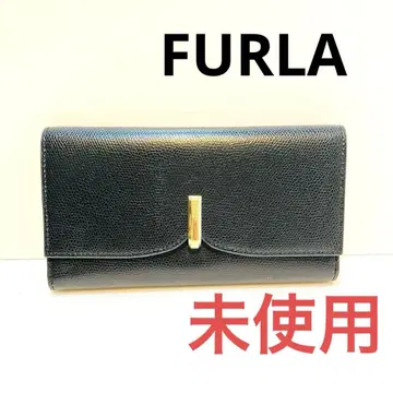 훌라 FURLA 가죽 3단 폴더형 장지갑 여성용 미사용