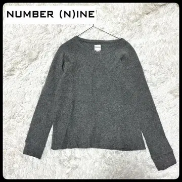 NUMBER(N)INE 초기 화이트 택 니트 스웨터