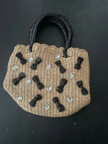 뜨개질 디자인 핸드백 덤 포함