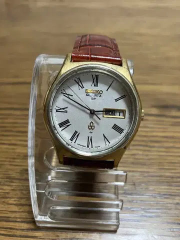 SEIKO QT 쿼츠 0823-7000-G D 버클