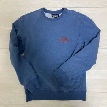 상태 좋음 patagonia 로고 맨투맨 XS 블루