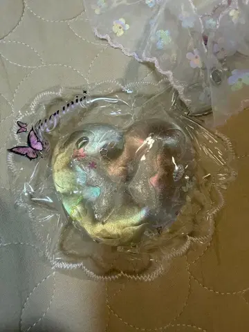 하트 빛나는 오로라 스퀴즈