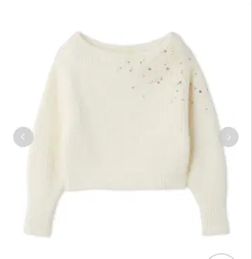 FRAY ID 비쥬 오프숄더 니트