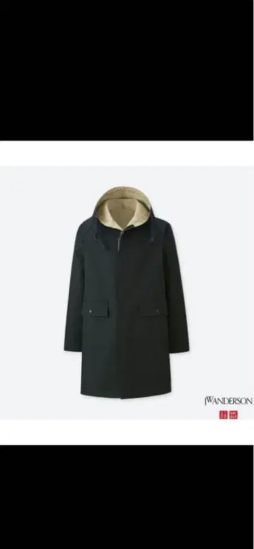 UNIQLO j.w.anderson 리버서블 후디드 코트