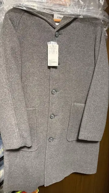 coen 미디엄 그레이 롱 코트 L 사이즈