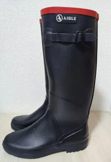 AIGLE 레인부츠 38 사이즈 네이비