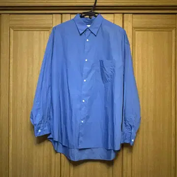 Graphpaper 블루 긴팔 셔츠