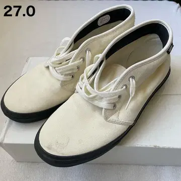 VANS 반스 스니커즈 하이 스웨이드 화이트