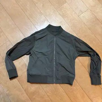 GU 다크 그레이 MA-1 자켓 여성용 XL
