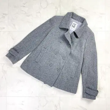 새상품급 MICHEL KLEIN P코트 그레이 사이즈 40 *KD886