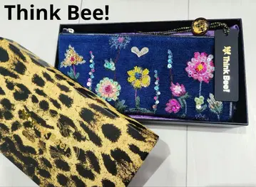 미사용 새상품 L형 장지갑 Think Bee! 공식 장지갑 지퍼