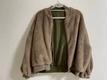 RETRO GIRL 아우터 리버서블