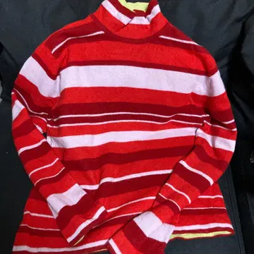 스코틀랜드제 barrier 발리 울 터틀넥 스웨터 38