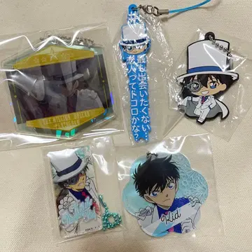 괴도 키드 키링 5개 묶음 판매 명탐정 코난