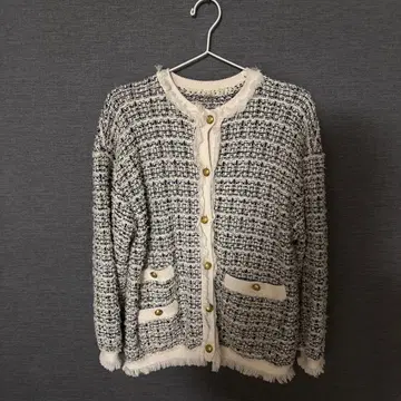 Mila Owen 트위드 니트 자켓