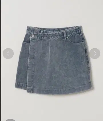 JEANASIS 가공 코듀로이 치마바지