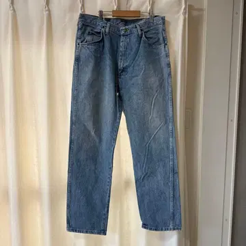 Wrangler 스트레이트 데님 라이트 블루