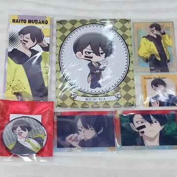 무타노 무진 스이파라 캔뱃지 엽서 스티커 오로라