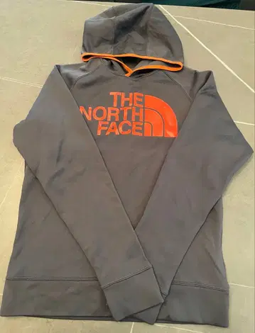 THE NORTH FACE 그레이 후드 부착 후드티