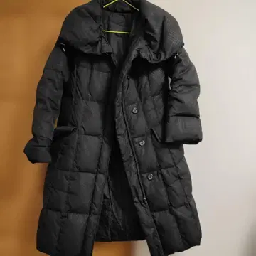 블랙 다운 자켓 M 사이즈