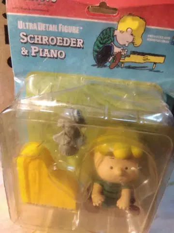 슈뢰더 & 피아노 스누피 피규어 메디콤 토이
