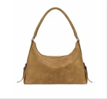 STAND OIL 스웨이드 핸드백 브라운