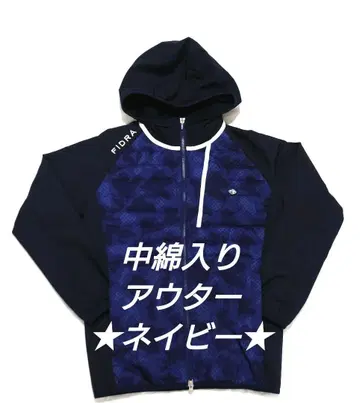 FIDRA 여성용 골프 아우터 충전솜 네이비