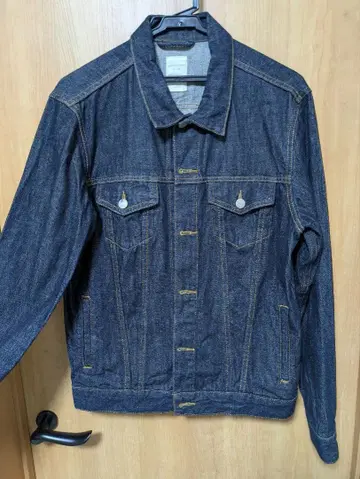 BACK NUMBER ( L ) 데님 자켓 G 인디고