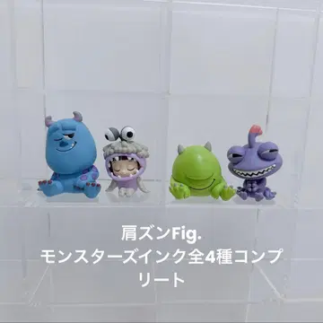 어깨 쿵 Fig. 디즈니 몬스터 주식회사 전 4종 컴플리트 캡슐 토이