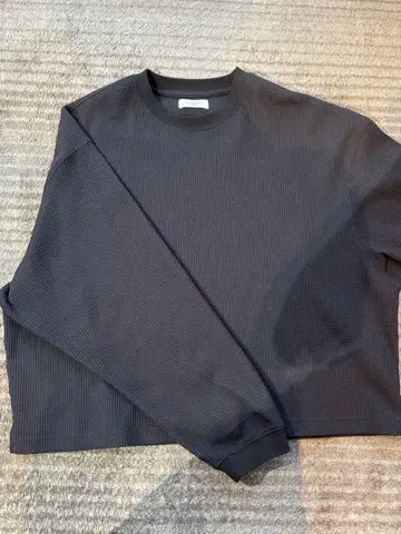 BONBON 릴랙스 핏 서멀 롱 슬리브 T B5048