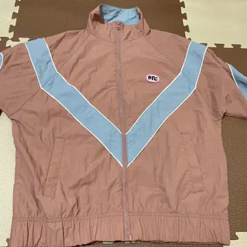 SPC 나일론 자켓 핑크 스카이블루