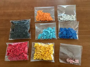 LaQ 8색 묶음 판매 984 피스