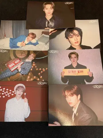 StrayKids 스키즈 전시회 리노 엽서 세트